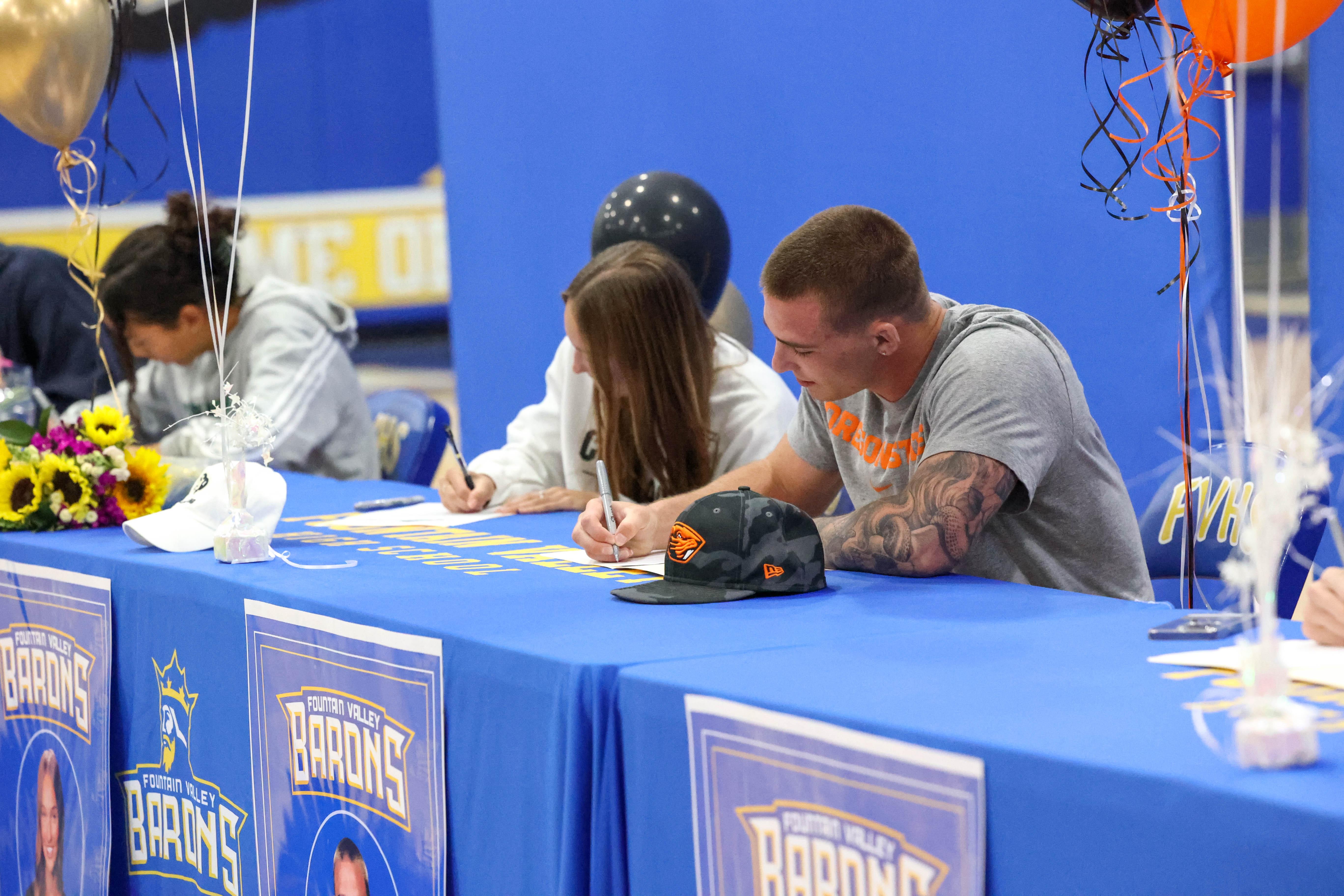 athletes sign letters of intent